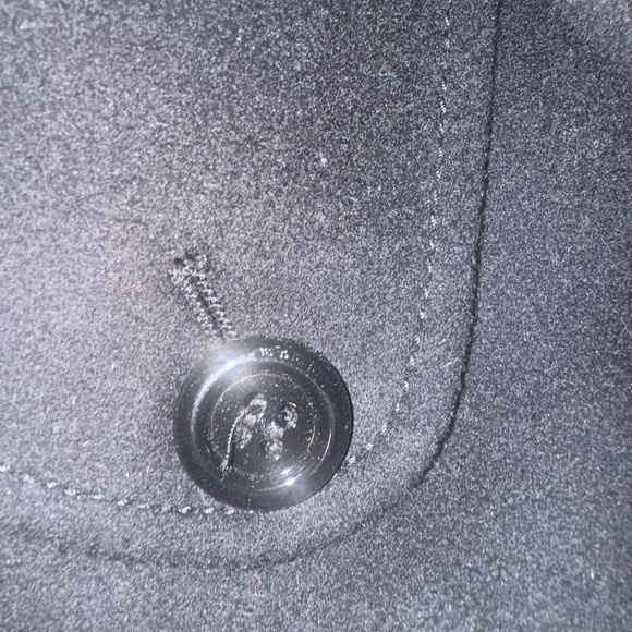 Burberry London wool black coat size 4 - Picture 5 of 8